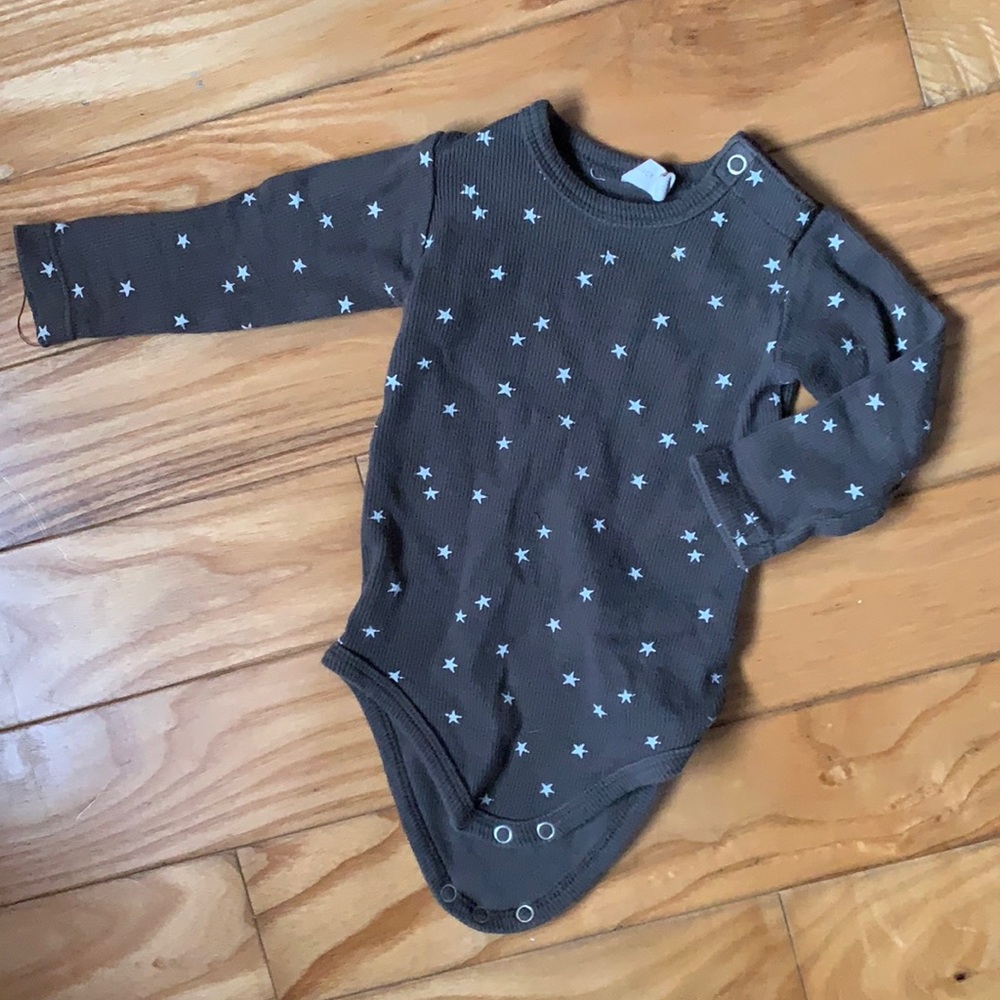 Quincy Mae star onesie